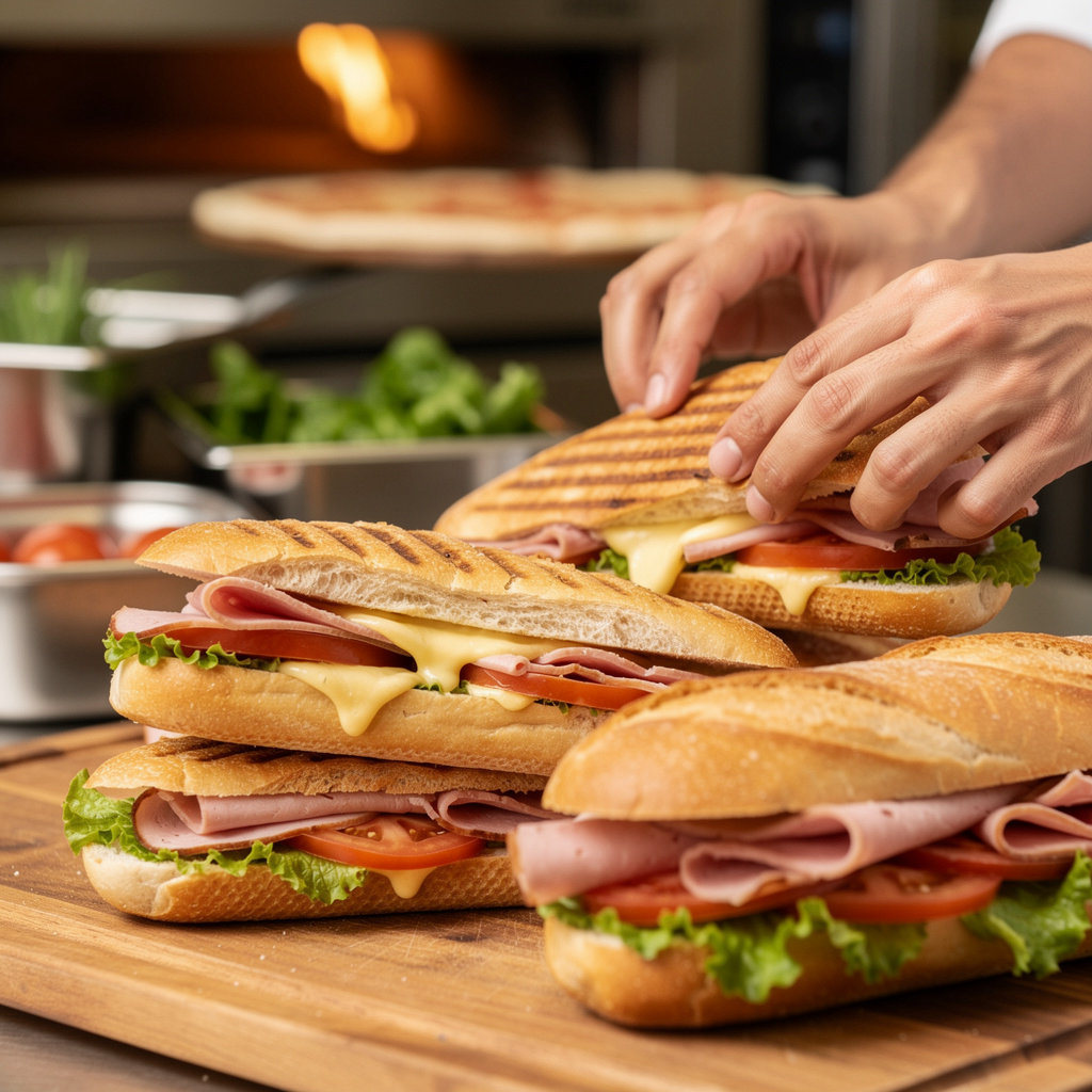 Pizzeria Iskaa paninis et sandwichs frais - Bondy livraison